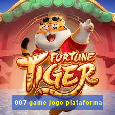 007 game jogo plataforma